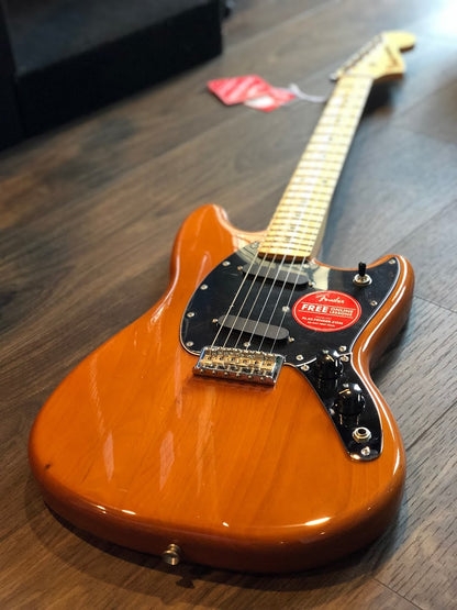 Fender Offset Series Mustang Faded Mocha FSR Limited Edition with Maple FB
