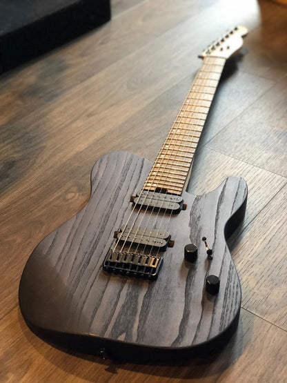 Charvel Pro-Mod San Dimas 2-7 HH HT Ash in Charcoal Gray with Rosewood FB