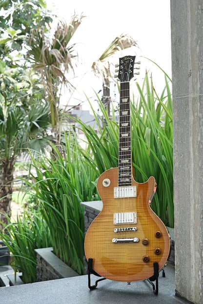 Tokai Love Rock LS-150F-3A HB Premium Series Japan with Solid Flamed Maple Top in Honeyburst