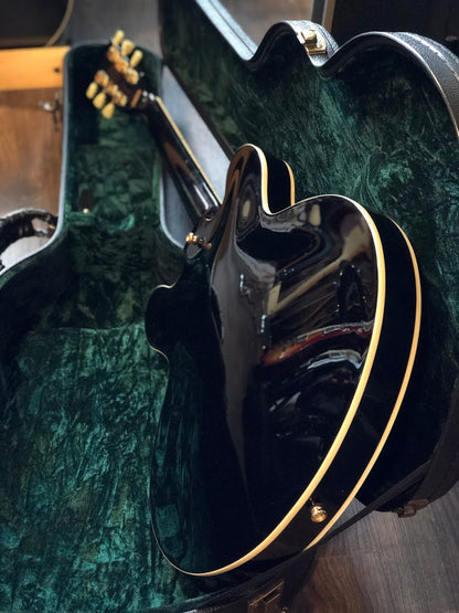 Tokai ES-73 Dual Cutaway Semi Hollow in Black Beauty Traditional Series