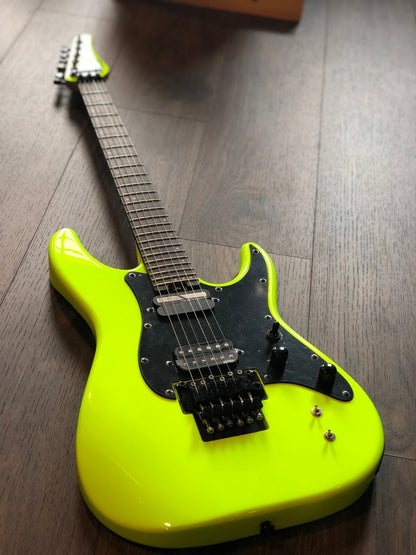 Schecter Sun Valley Super Shredder with Floyd Rose and Sustainiac in Birch Green
