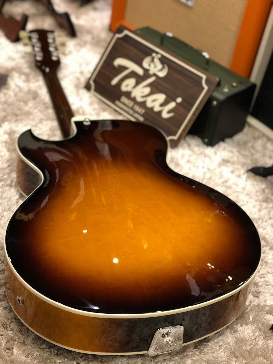 Tokai FA-245 Full Hollow in Vintage Sunburst Premium Series