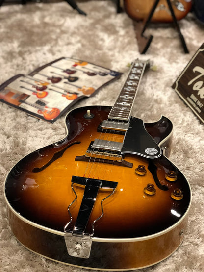 Tokai FA-245 Full Hollow in Vintage Sunburst Premium Series