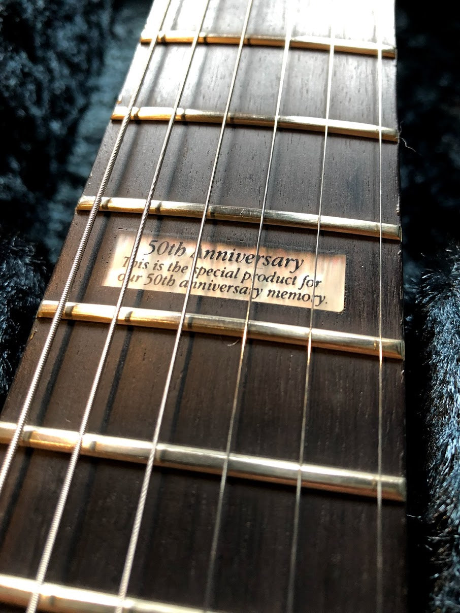 Tokai Talbo Blazing Fire 50th Anniversary in Silver Custom Shop