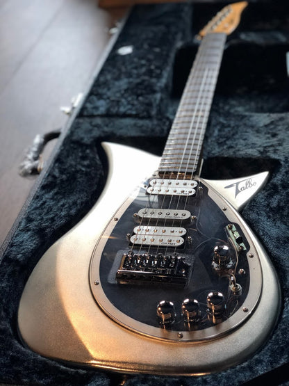 Tokai Talbo Blazing Fire 50th Anniversary in Silver Custom Shop