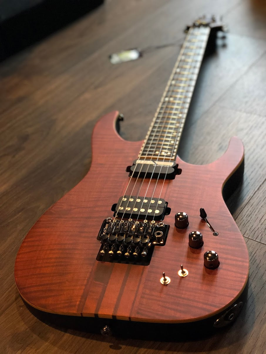 Schecter Banshee Elite 6 with Floyd Rose Cats Eye Pearl