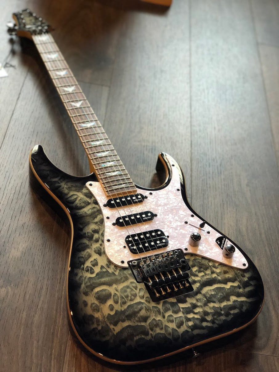 Schecter Banshee-6 FR Extreme Charcoal Burst