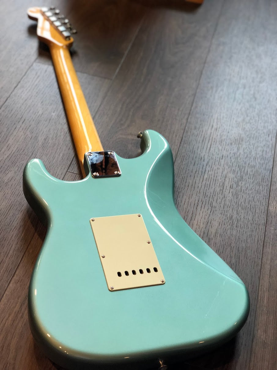 Tokai TST-96 OTM/R Goldstar Sound Japan in Ocean Turquoise Metallic with Matching Headstock