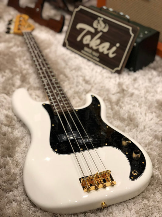 Tokai Japan AJB-140 Hard Puncher Bass Limited Edition in Olympic White