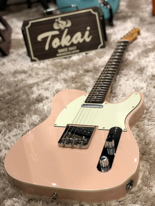 Tokai ATE-98B SP/R Breezysound Vintage Series Japan สีชมพูเชลล์ 