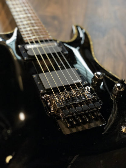 Schecter Hellraiser C-1 FR S Electric Guitar in Gloss Black