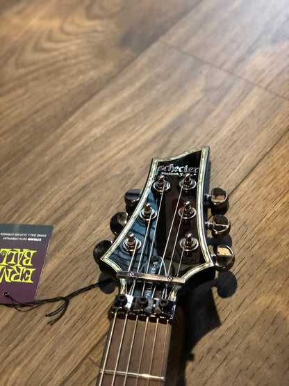 Schecter Hellraiser C-1 FR S Electric Guitar in Gloss Black