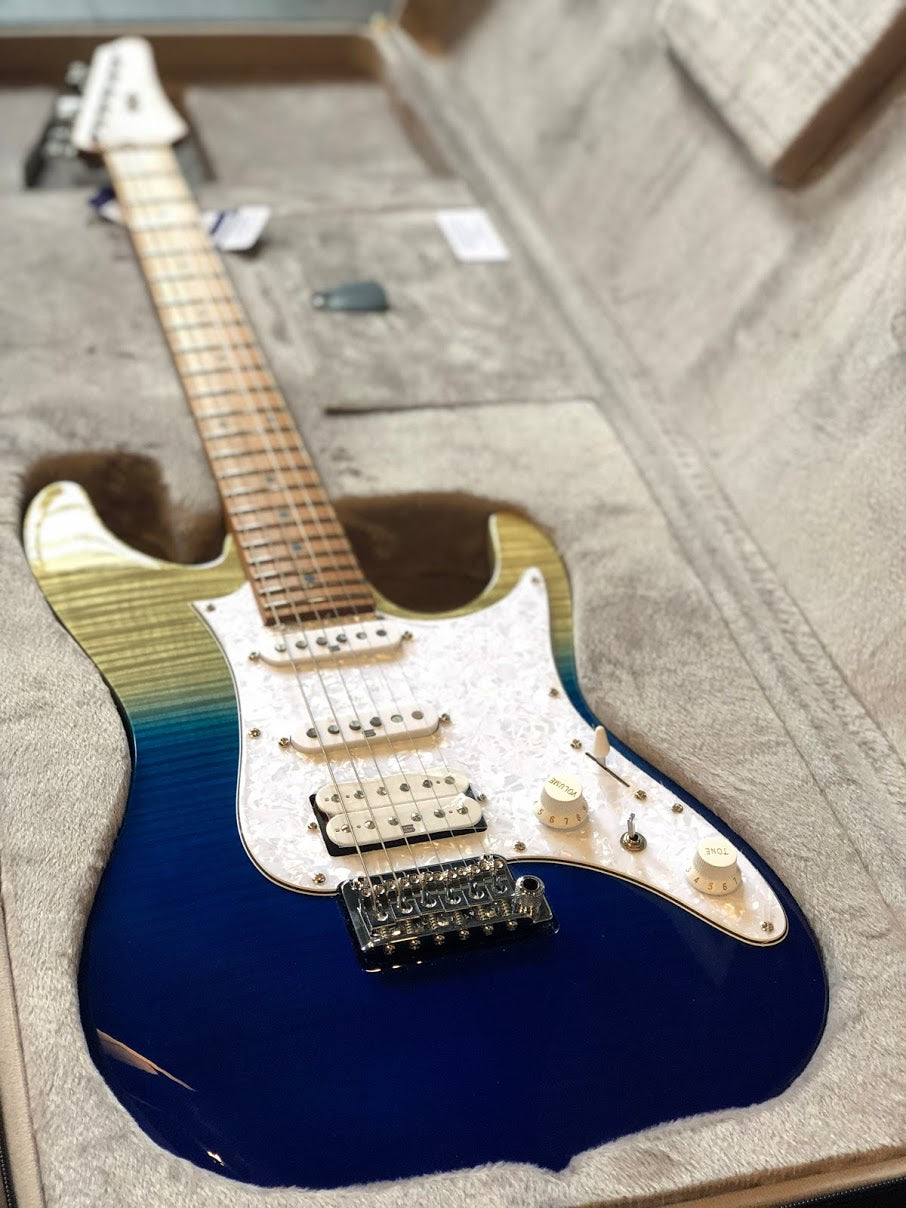 Ibanez Premium AZ224F in Blue Iceberg Gradation