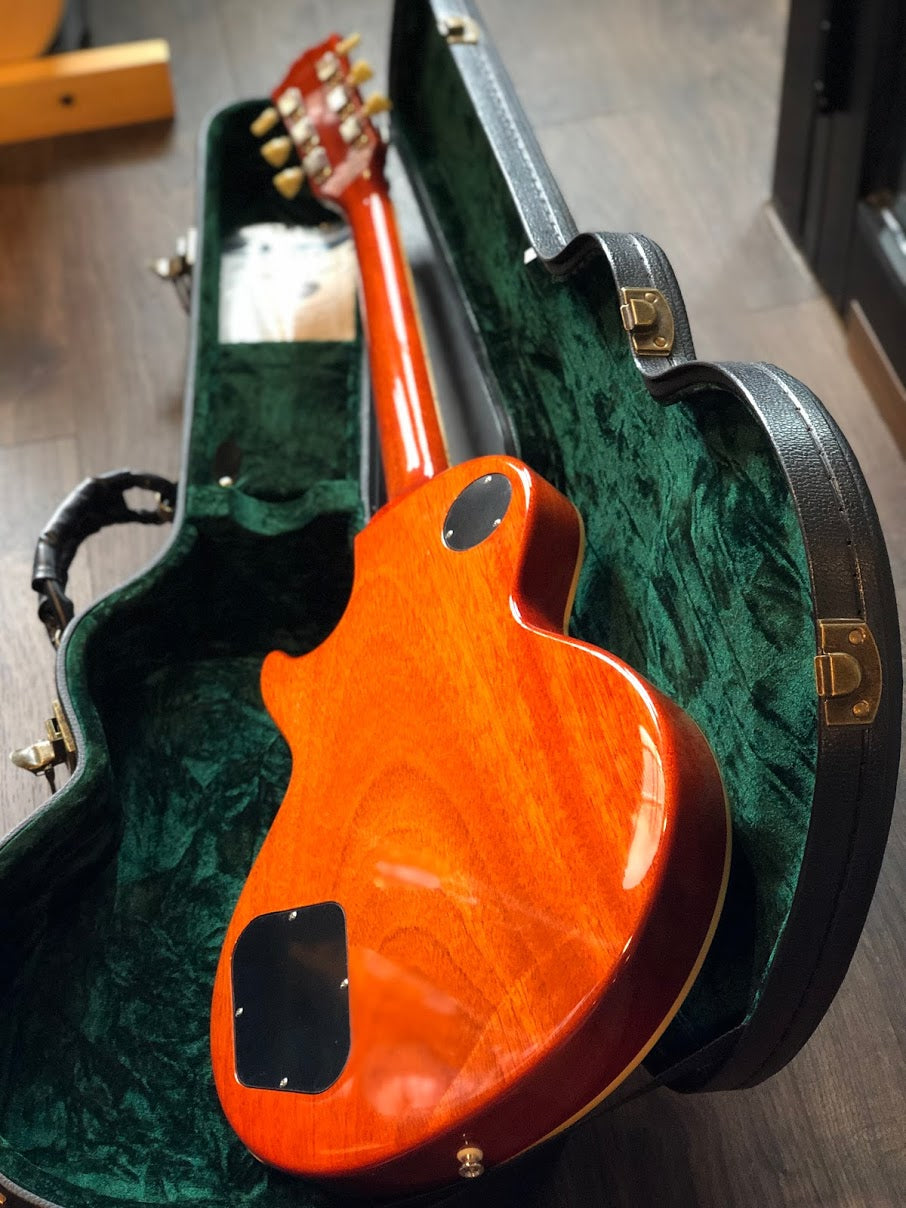 Tokai Love Rock LS-150F-3A HB Premium Series Japan with Solid Flamed Maple Top in Honeyburst