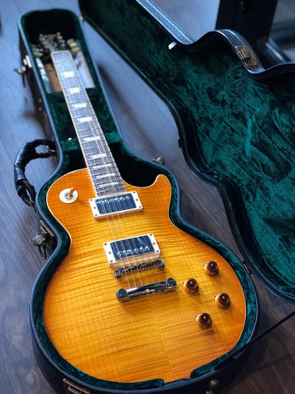 Tokai Love Rock LS-150F-3A HB Premium Series Japan with Solid Flamed Maple Top in Honeyburst