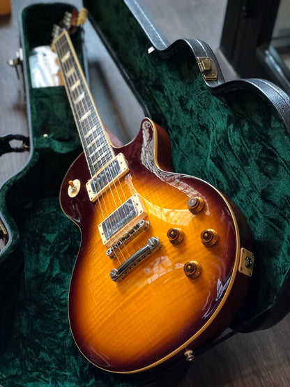 Tokai Love Rock Japan LS-150F 3A BS Premium Series with 3A Solid Flame Top in Brown Sunburst