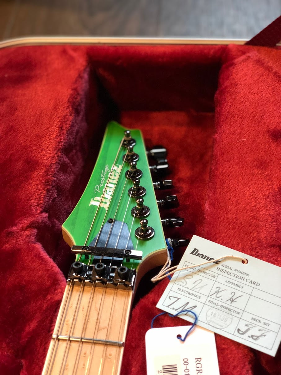 Ibanez Prestige Japan RGR5220M - Transparent Fluorescent Green
