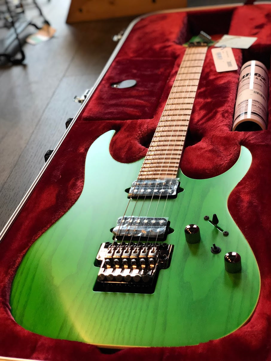 Ibanez Prestige Japan RGR5220M - Transparent Fluorescent Green