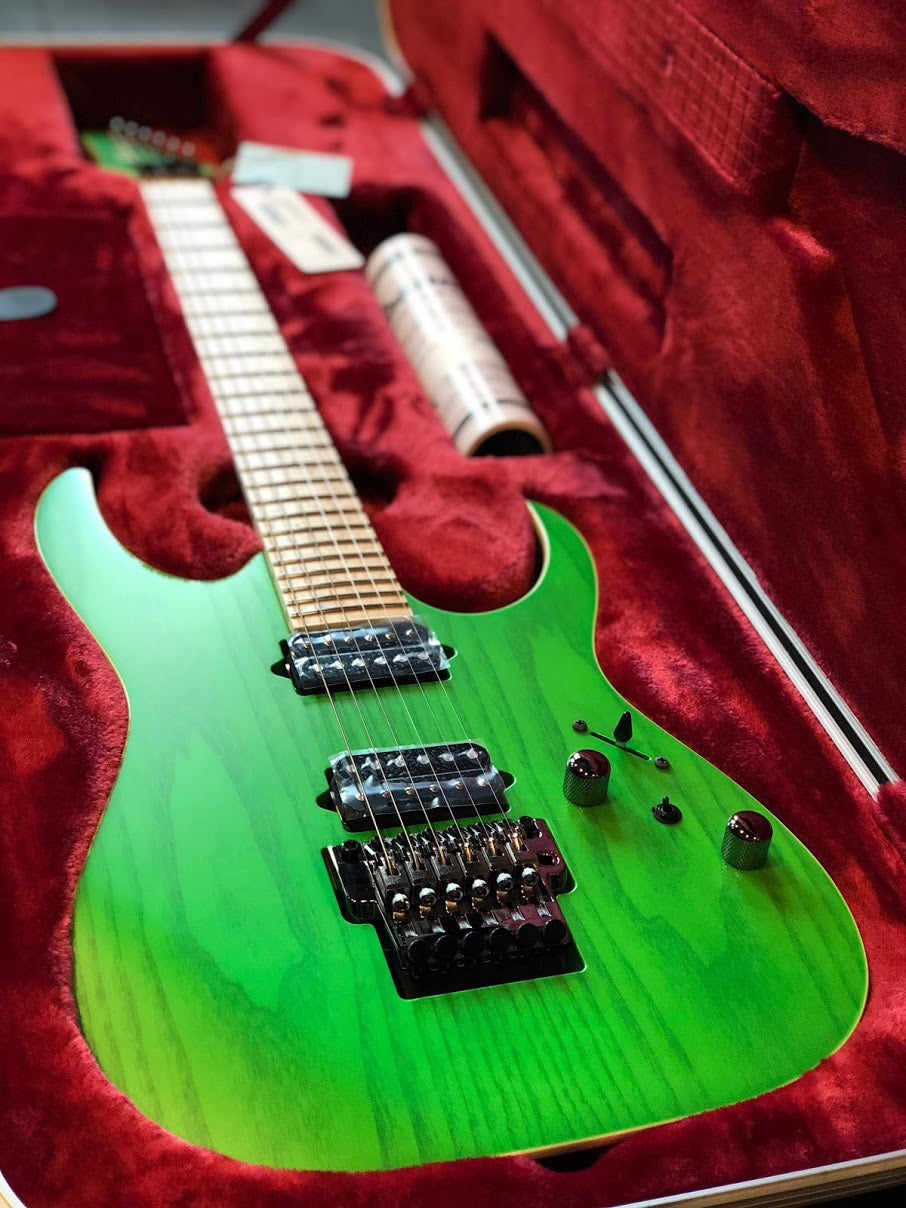 Ibanez Prestige Japan RGR5220M - Transparent Fluorescent Green
