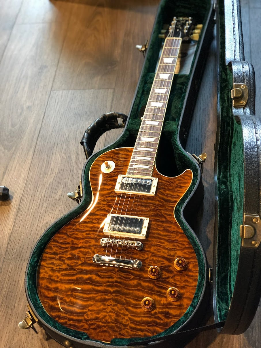 Tokai Love Rock LS-135Q Vintage Series Japan in OAK – nafiriguitar.com