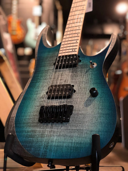 Ibanez Axion Label RGD61AL-SSB In Stained Sapphire Blue Burst