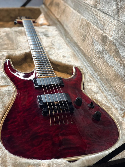 ESP Horizon HRF NT-II STBC - See Thru Black Cherry