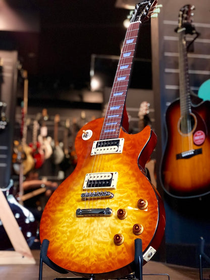 Tokai ALS-64QZ VF Love Rock in Violin Finish with Quilt Top (MIC)