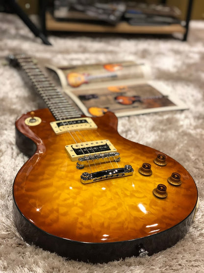 Tokai ALS-64QZ VF Love Rock in Violin Finish with Quilt Top (MIC)