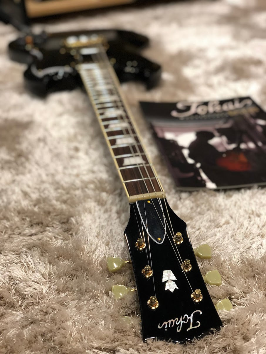 Tokai SG-118G Vintage Series Japan in Black Beauty with Gold