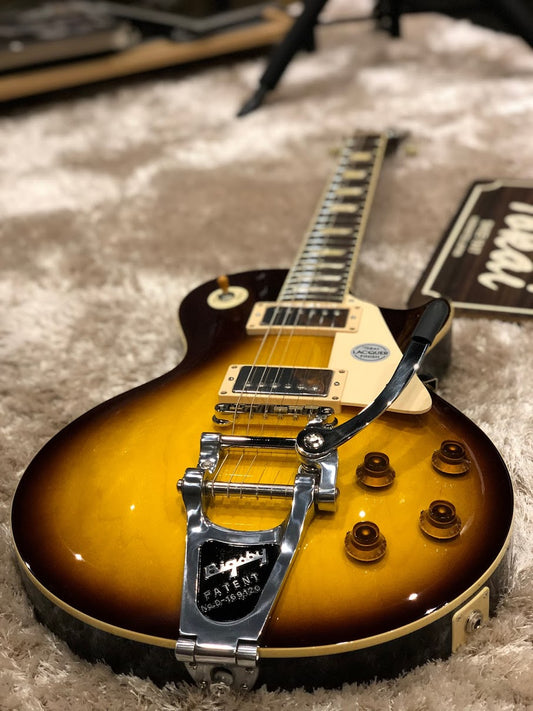 Tokai Love Rock LS-186-B7 Premium Series with Bisgby B7 USA in Brown Sunburst