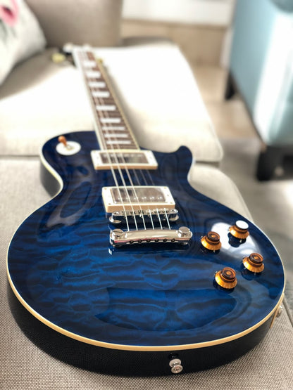 Tokai Love Rock Japan LS-135Q IB in Indigo Blue