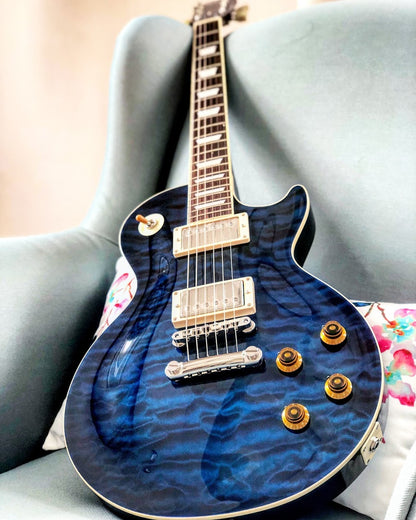 Tokai Love Rock Japan LS-135Q IB in Indigo Blue