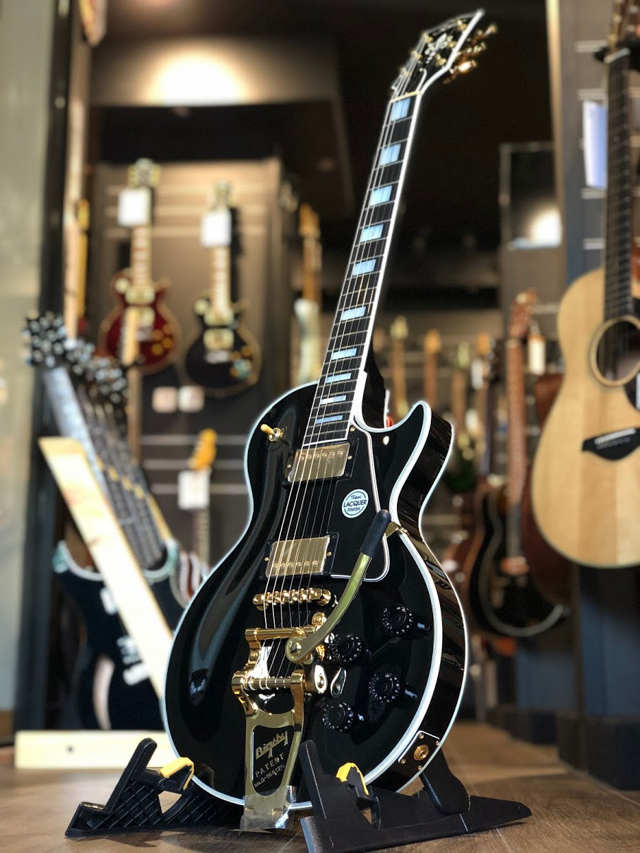 Tokai LC-220S-B7 BB in Black Beauty Premium Series Japan with Bigsby USA B7 and Gold Hardware