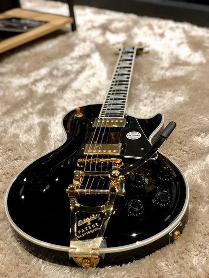 Tokai LC-220S-B7 BB in Black Beauty Premium Series Japan with Bigsby USA B7 and Gold Hardware