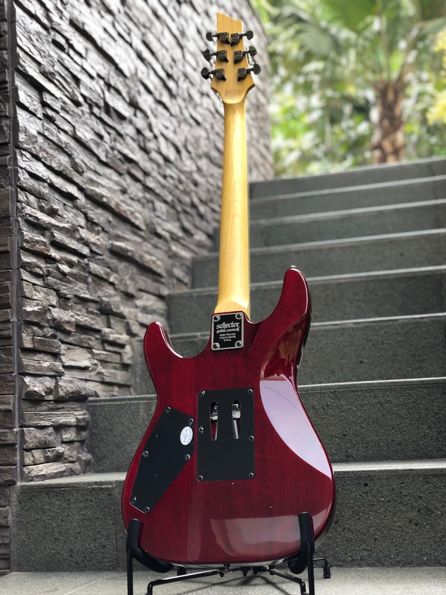 Schecter Omen Extreme-6 FR in Black Cherry