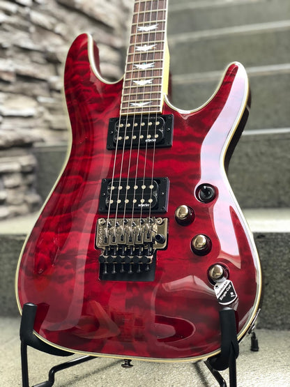 Schecter Omen Extreme-6 FR in Black Cherry