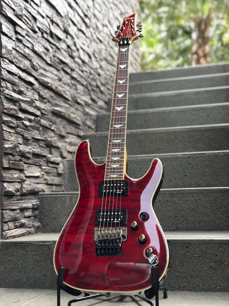 Schecter Omen Extreme-6 FR in Black Cherry