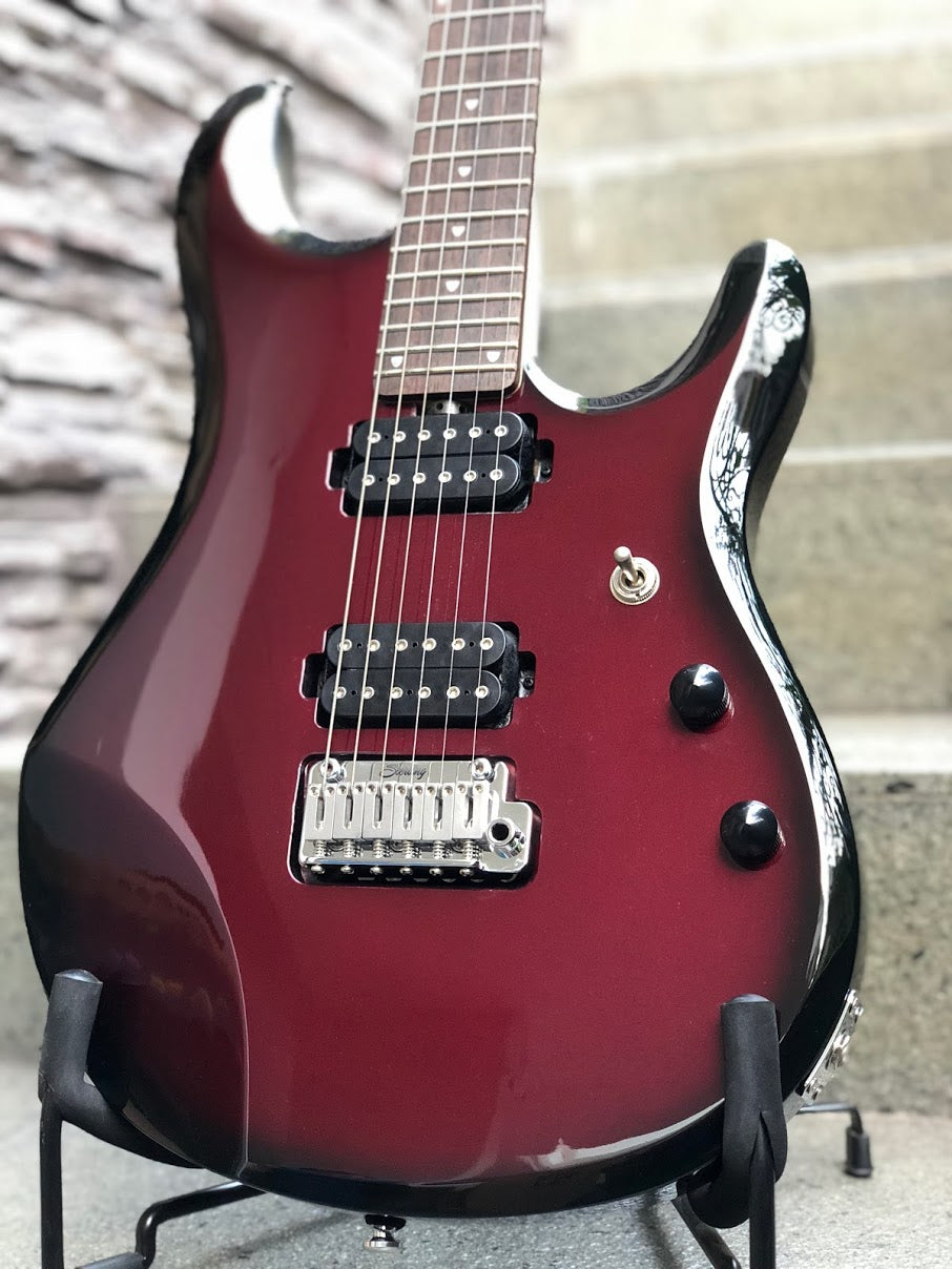 Sterling JP60 John Petrucci Signature - Pearl Red Burst