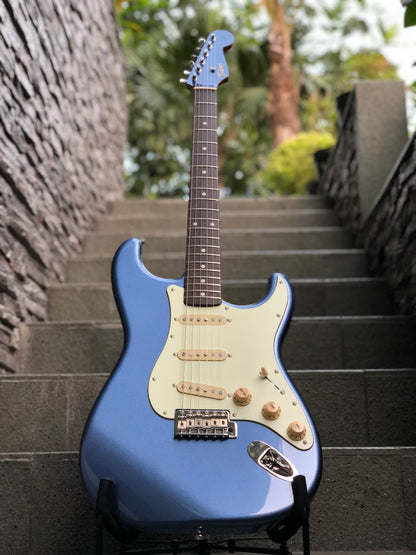 Tokai TST-96 OLB/R Old Goldstar Sound in Old Lake Placid Blue with Matching Headstock