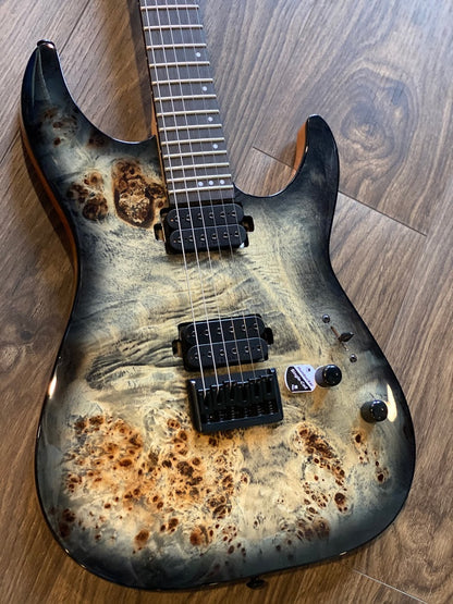 Schecter C-6 Pro CB in Charcoal Burst