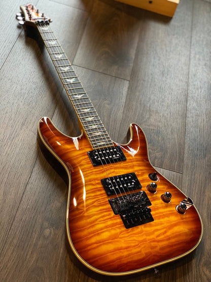 Schecter Omen Extreme-6 FR VSB in Vintage Sunburst