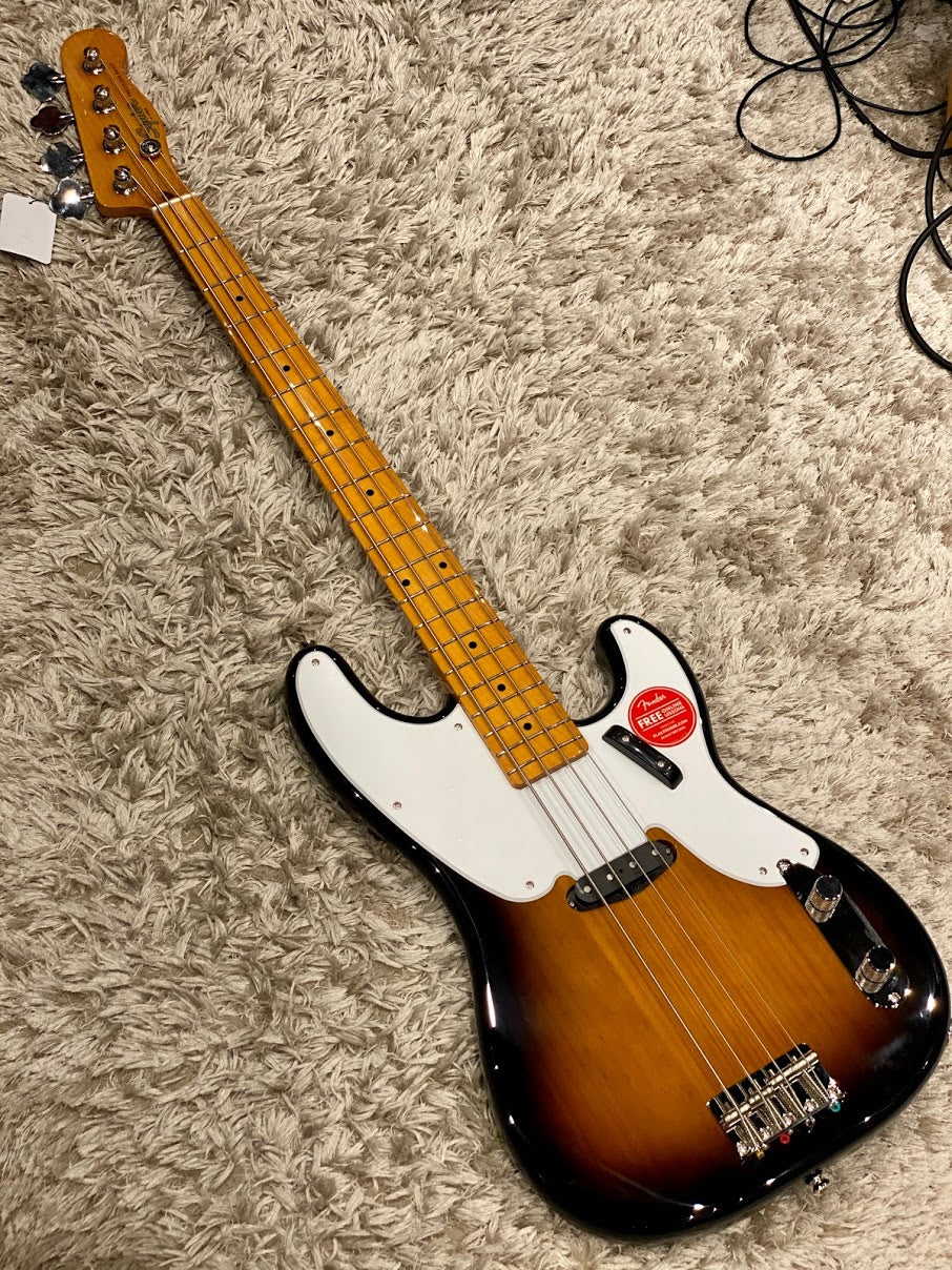 Squier Classic Vibe Precision Bass 50s คอไม้เมเปิ้ล 2 สี Sunburst