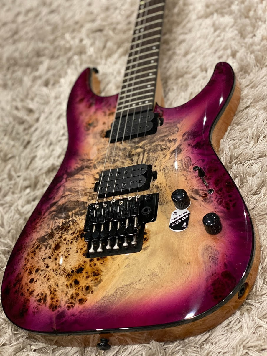 Schecter C-6 FR PRO in Aurora Burst