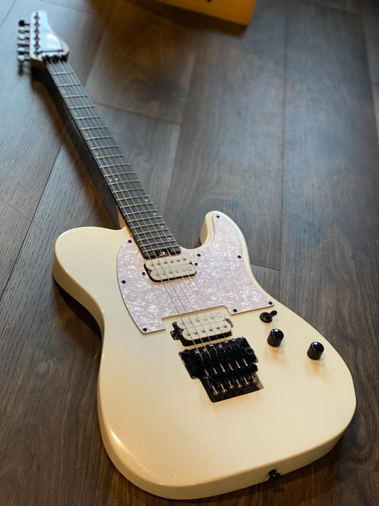 Schecter Sun Valley Super Shredder PT-FR in Metallic White