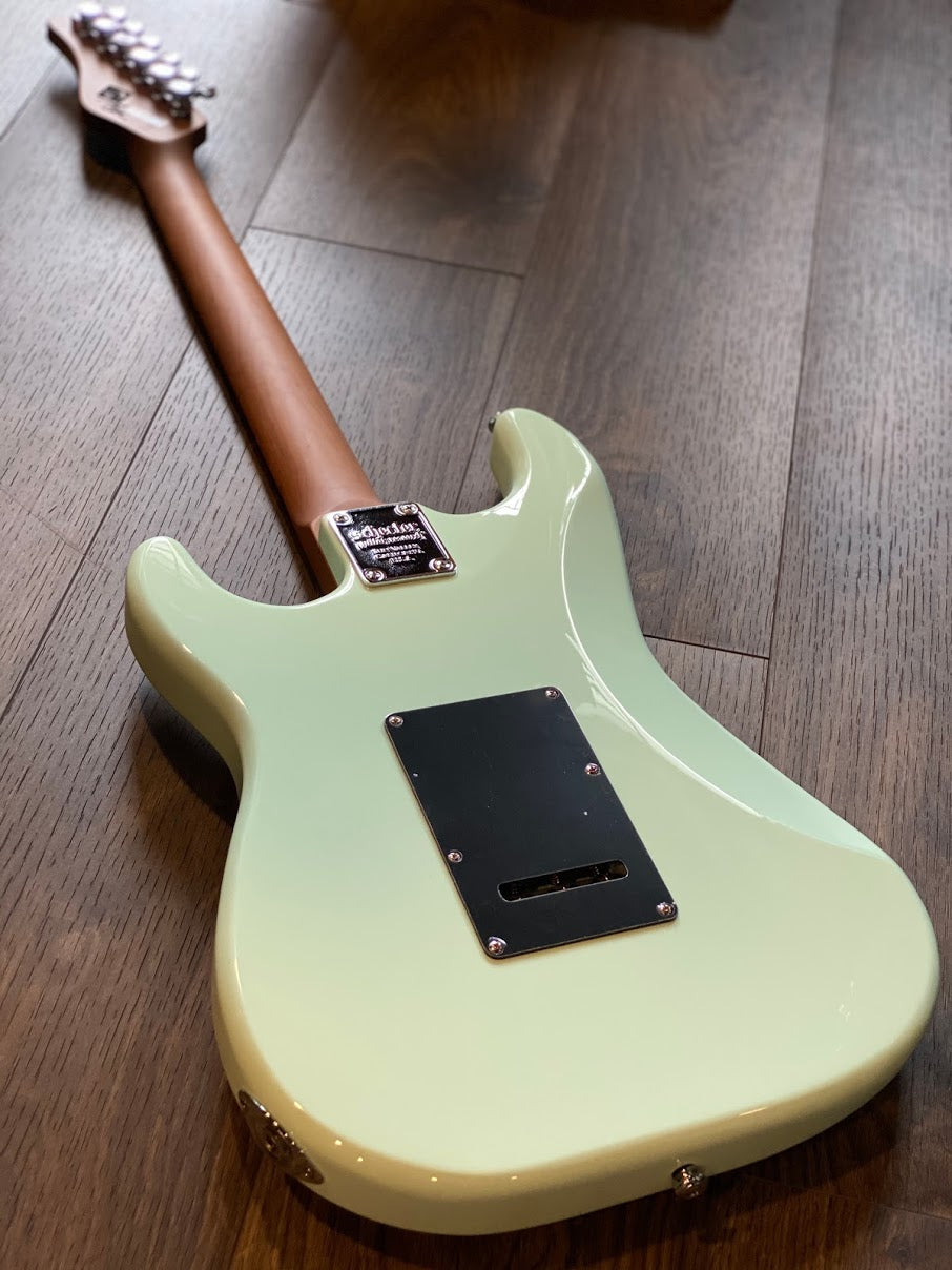 Schecter Nick Johnston Traditional HSS in Atomic Frost