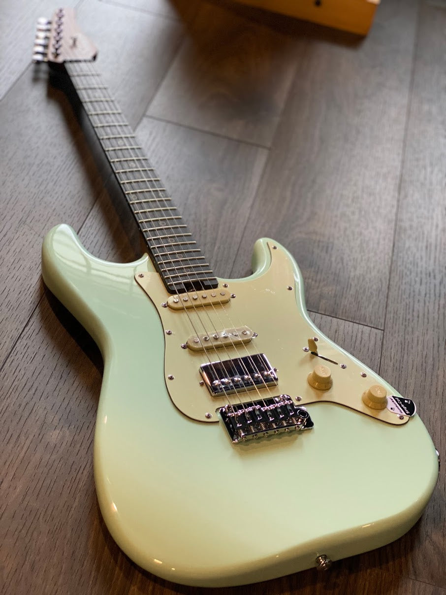 Schecter Nick Johnston Traditional HSS in Atomic Frost