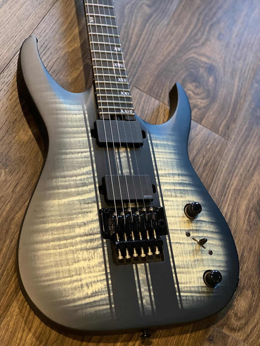 Schecter Banshee GT-6 FR - Satin Charcoal Burst – nafiriguitar.com