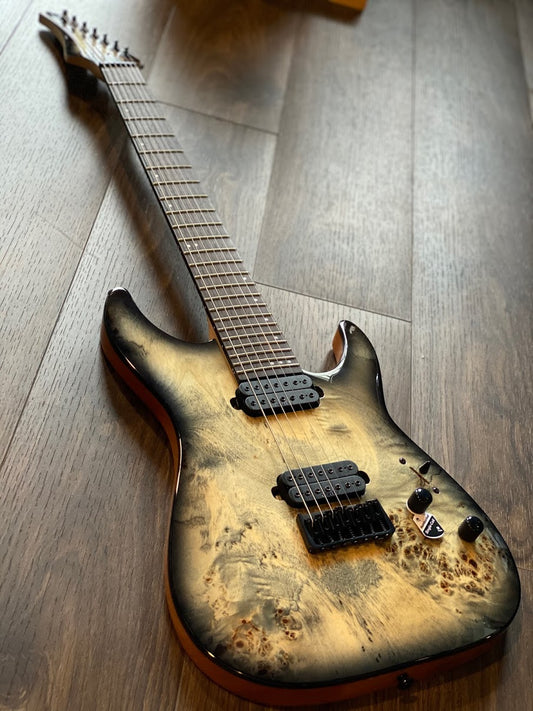 Schecter C-7 Pro In Cobalt Burst