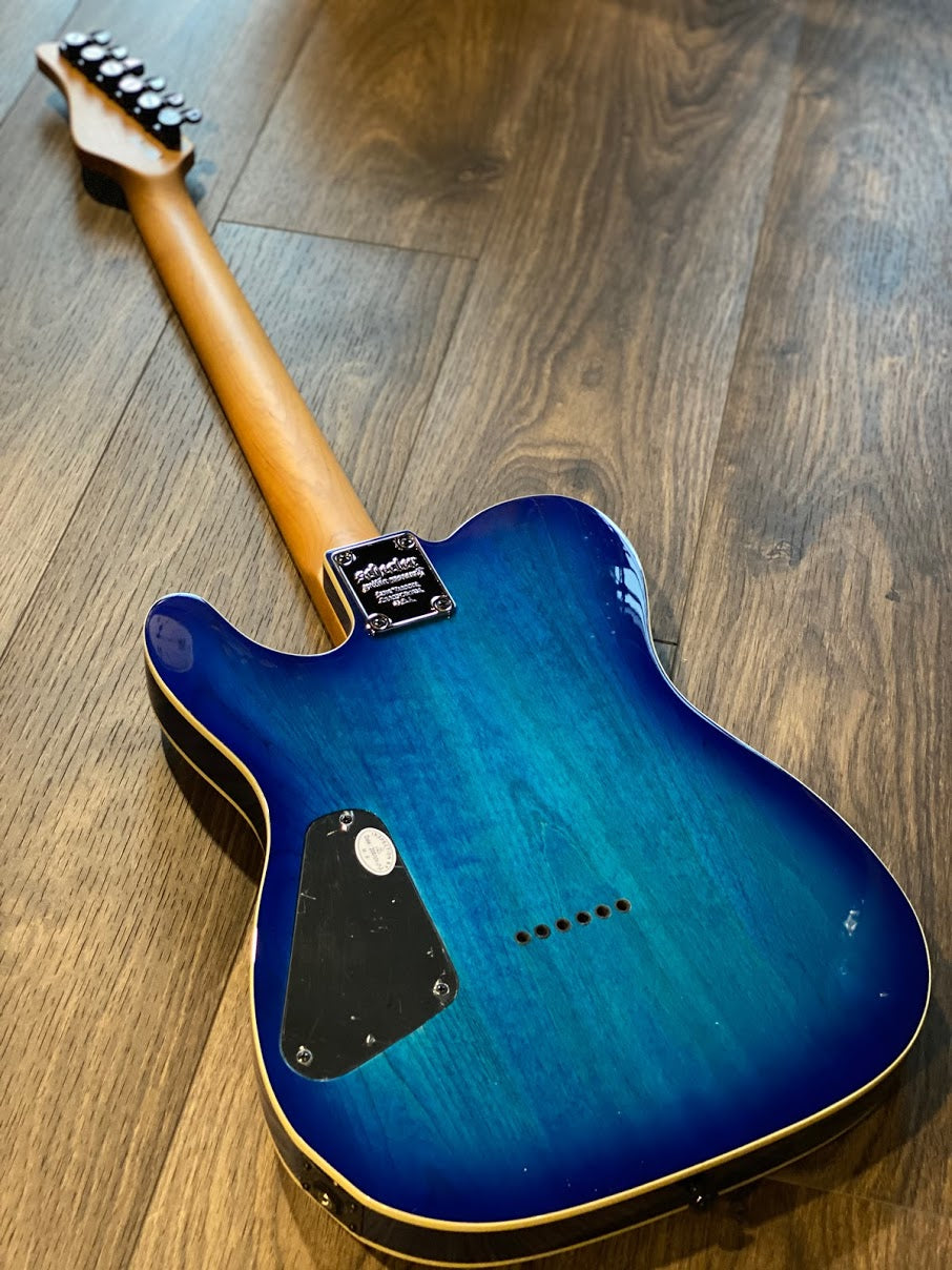 Schecter PT Pro - Trans Blue Burst