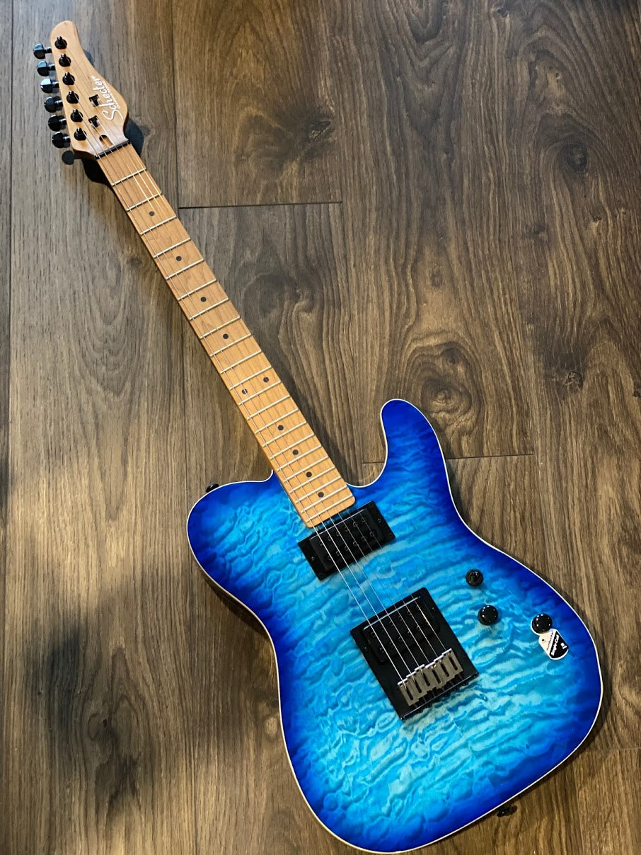 Schecter PT Pro - Trans Blue Burst